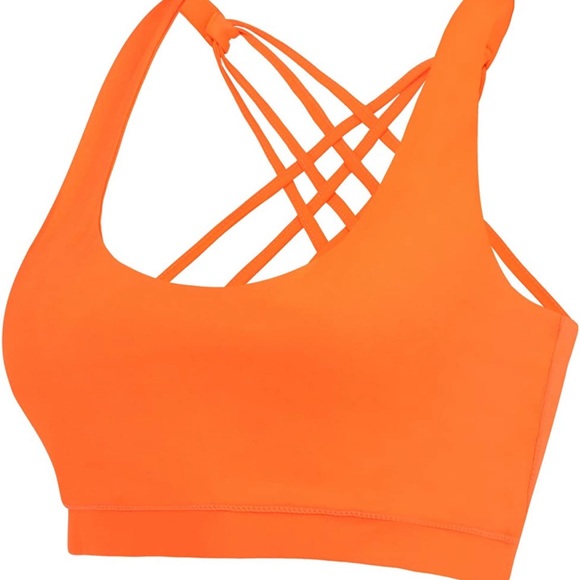 Orange sports bra - Picture 2 of 5
